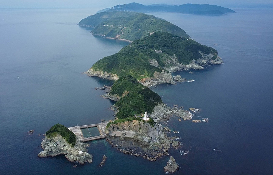 佐田岬半島を高度250mでドローン空撮！飛行許可は必要？ | 猛LION